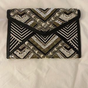 Rebecca Minkoff beaded clutch